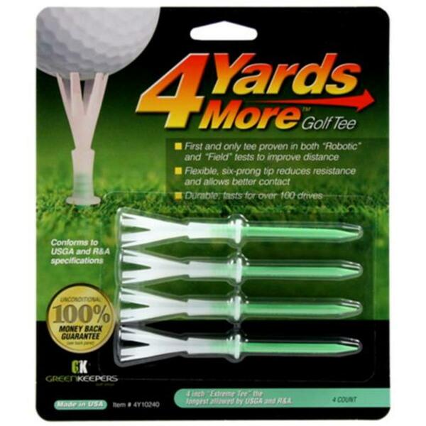 Proactive Sports ProActive Sport 4-inch 4 Yards More Golf Tee DLT203